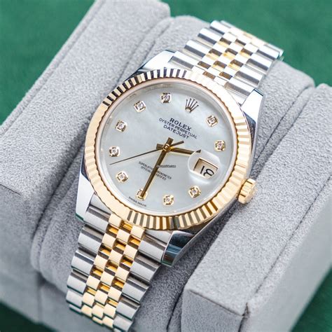 prix rolex datejust 41|Rolex Datejust 41mm two tone.